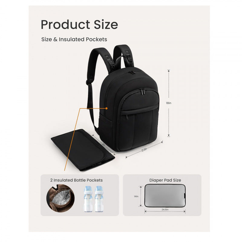 Multifunktionaler Rucksack mit Isolierendem Fach Karnz