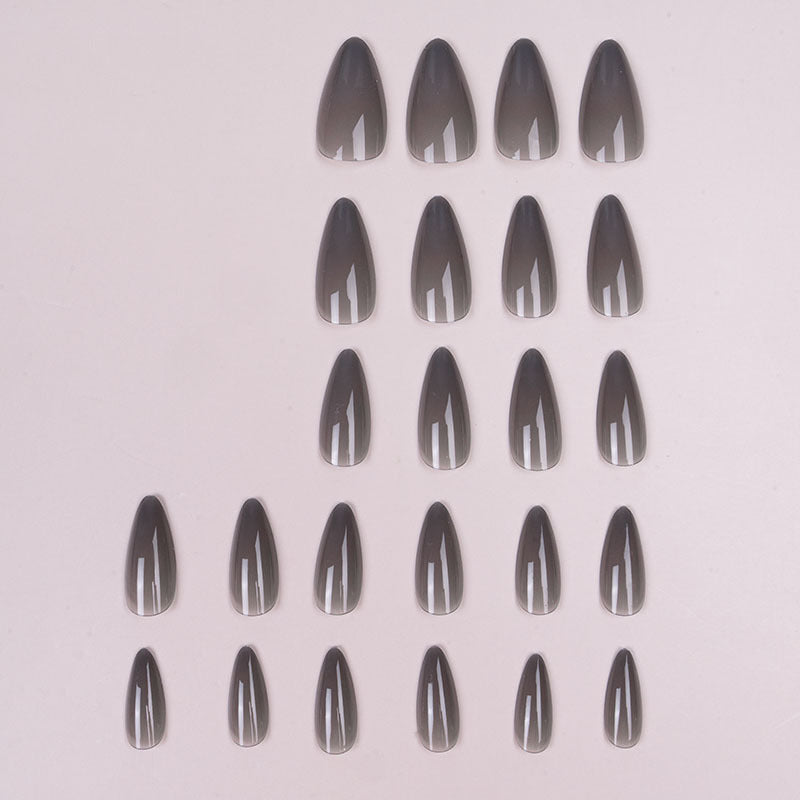 Elegante Lange Stiletto Druck-Nägel