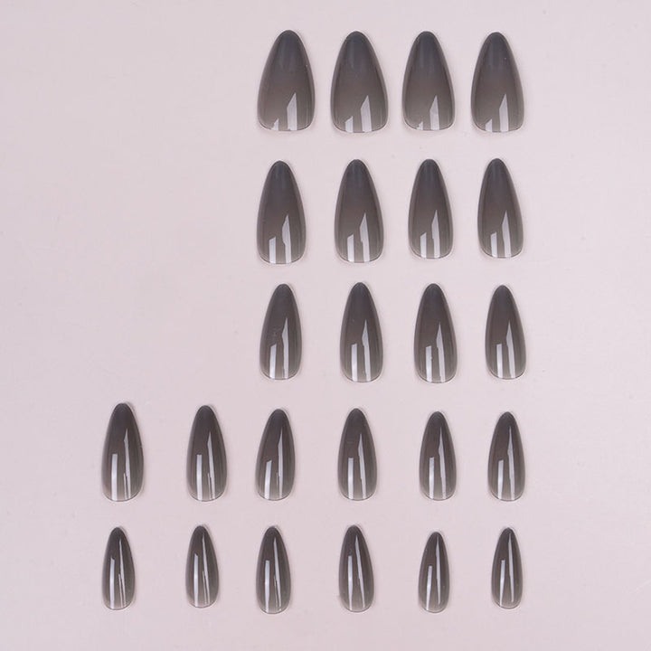 Elegante Lange Stiletto Druck-Nägel
