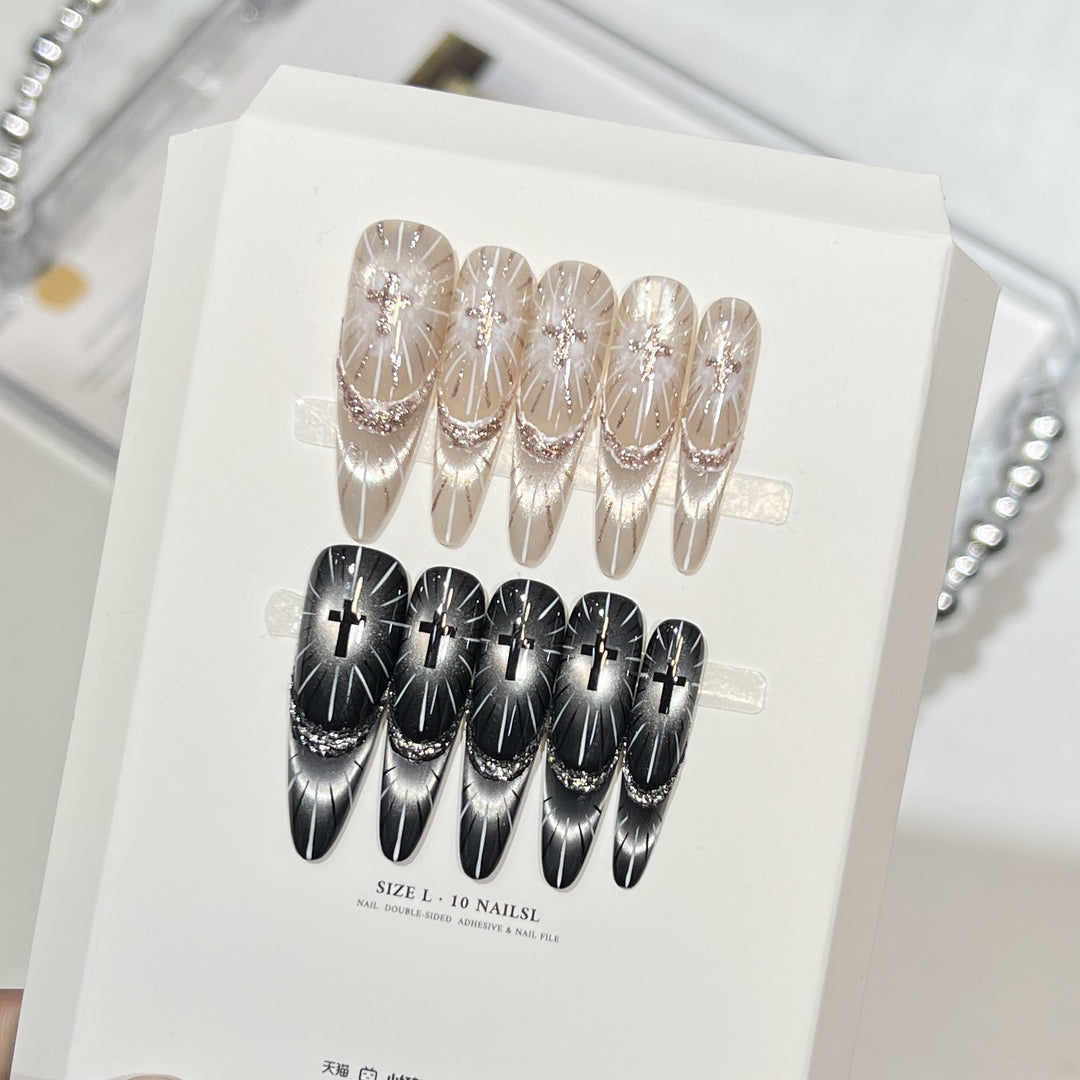 Elegante Press-On Nagelkunst Kollektion