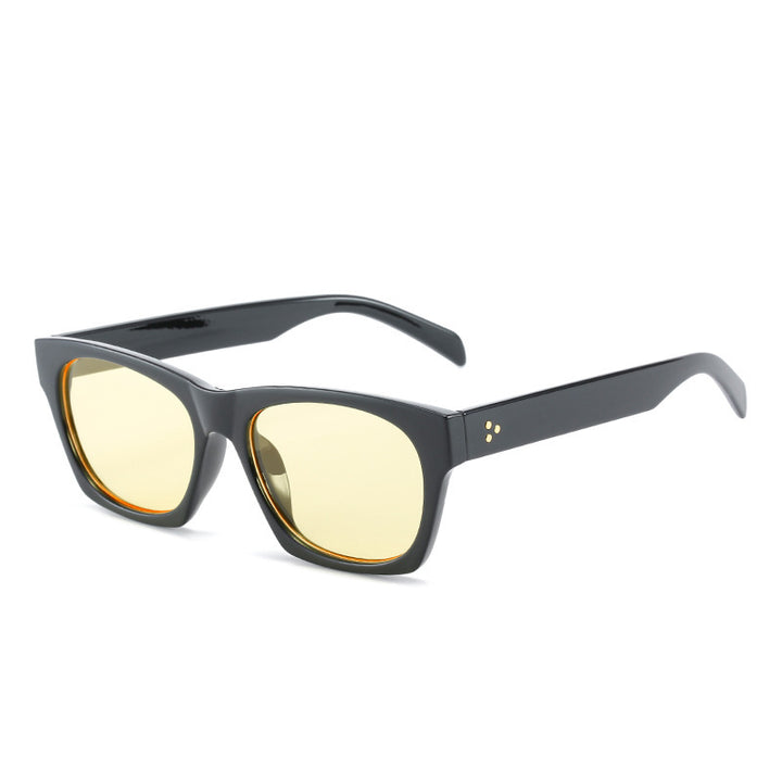 Retro-inspirierte dicke Sonnenbrille Karnz