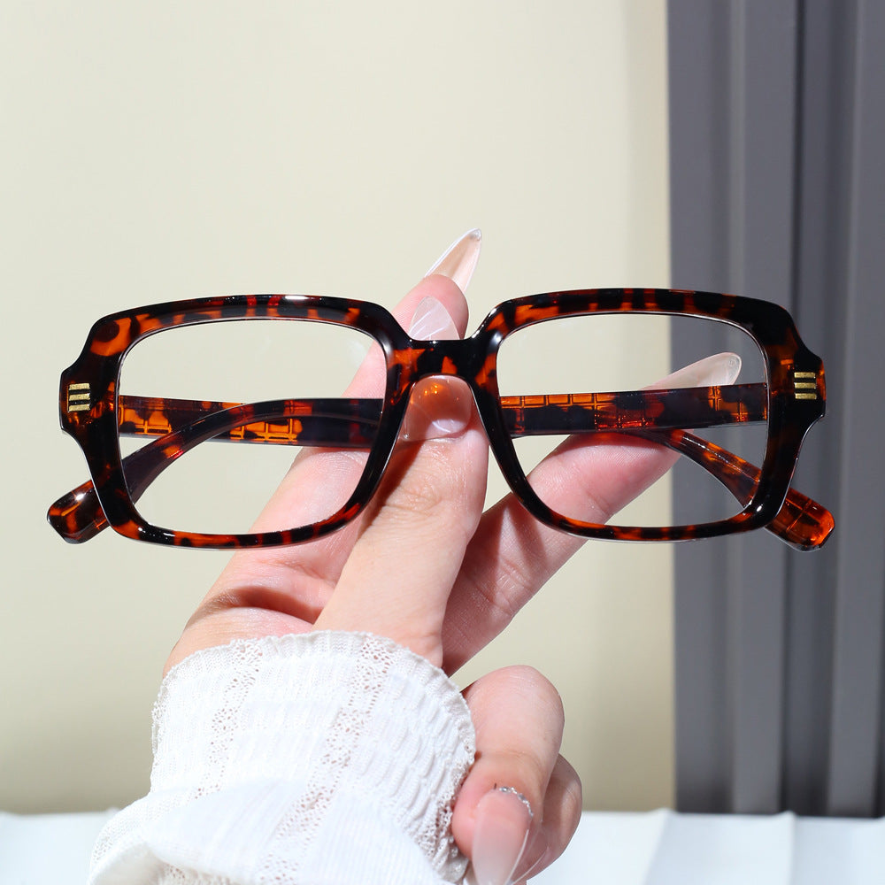 Damen Modische Brille im modernen quadratischen Design Karnz