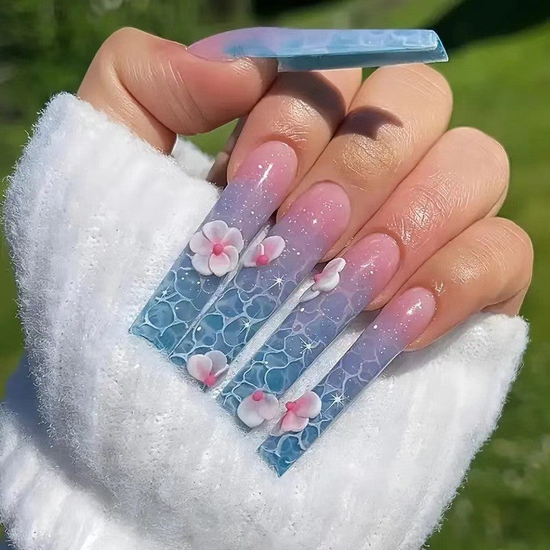 Floral Art Press-On Nail Extensions Karnz 1787913679
