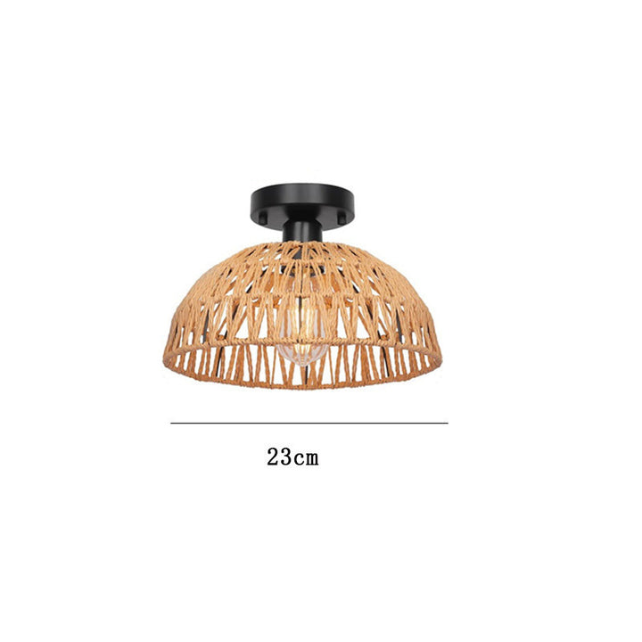 Rattan Deckenleuchte