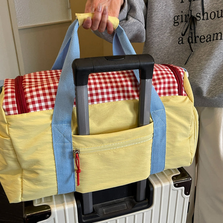 Stilvolle Mehrfach-Abteil Reise-Duffle-Bag Karnz