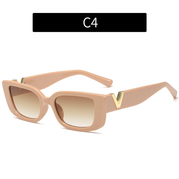 Oversized Premium Geometrische Sonnenbrillen