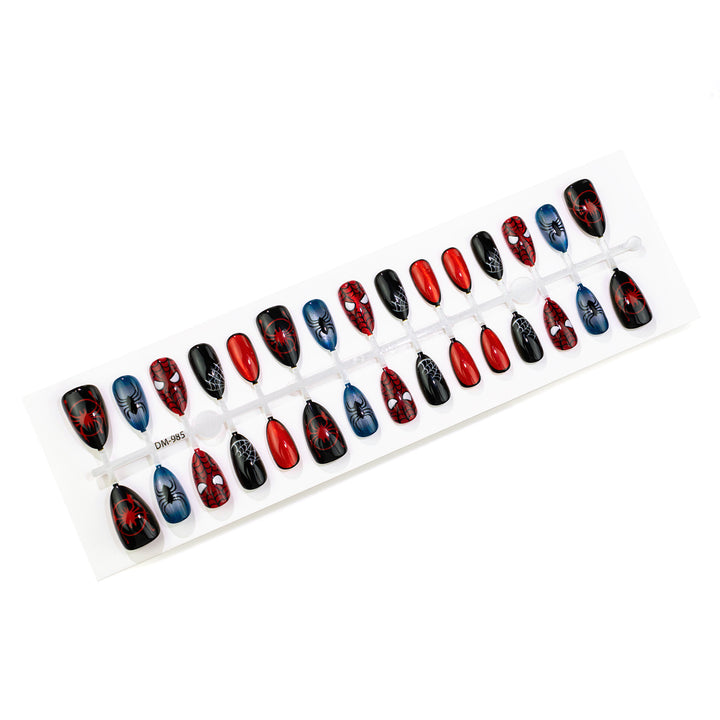 Superhelden-Themen Druck-Nagelkunst Set