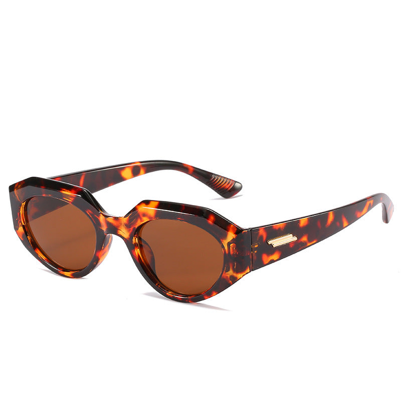 Damen geometrische Cat-Eye Sonnenbrille Karnz