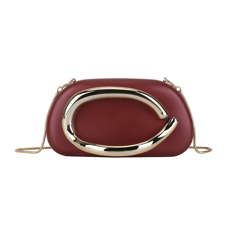 Chic Skulptierte Crossbody Handtasche Karnz