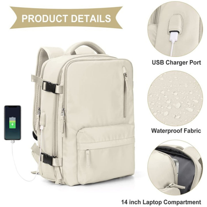 Vielseitiger Laptop-Rucksack mit Intelligentem Organisationssystem Karnz
