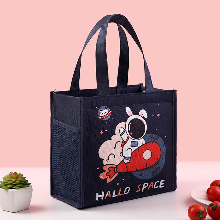 Kinder Isolierte Cartoon Lunch Tasche Karnz