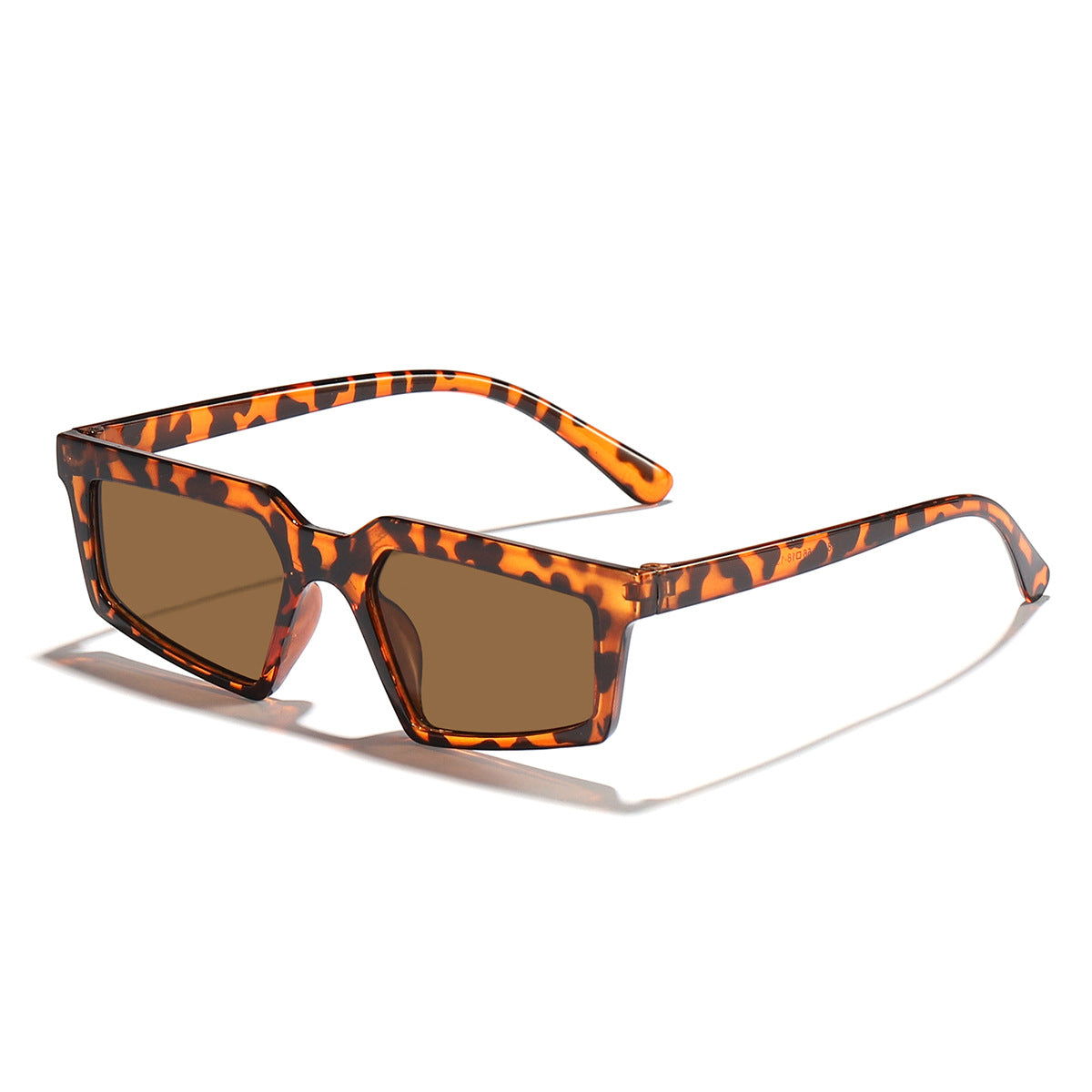 Damen modische Sonnenbrille im urbanen Polygon-Design Karnz