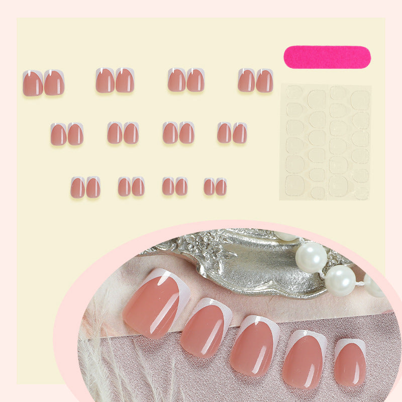 Premium Gel Press-On Nail Set mit Glänzender Oberfläche Karnz