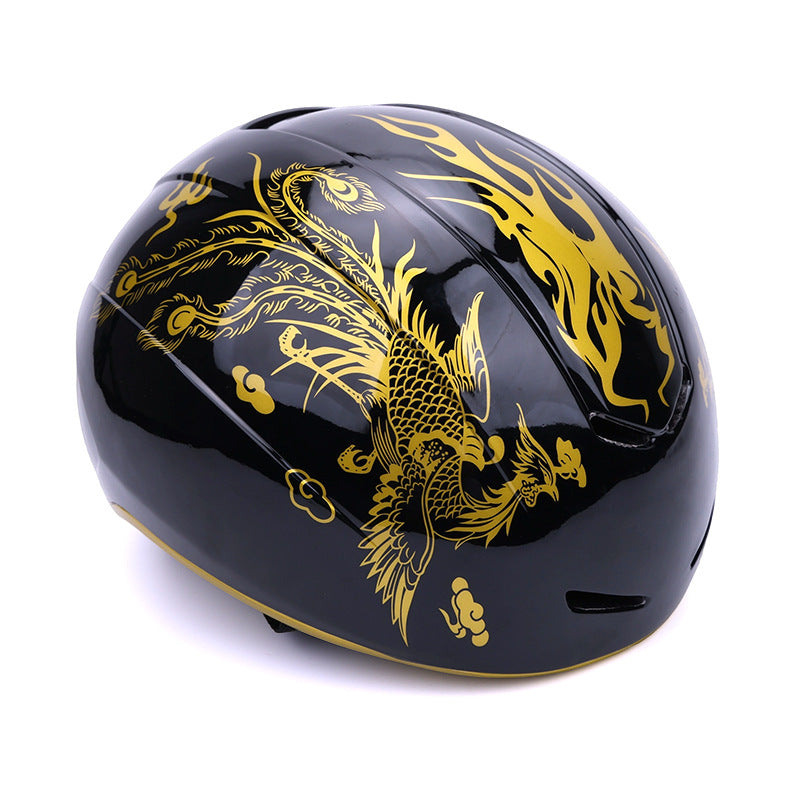 Dekorative Fantasy Design Fahrradhelm Karnz