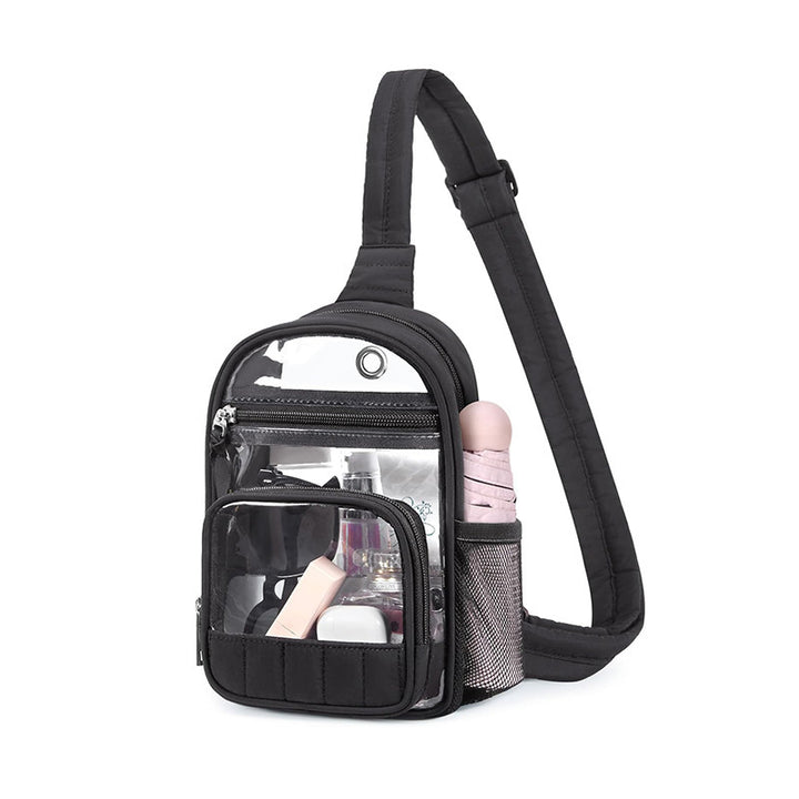 Multifunktionale Transparente Sling-Tasche Karnz