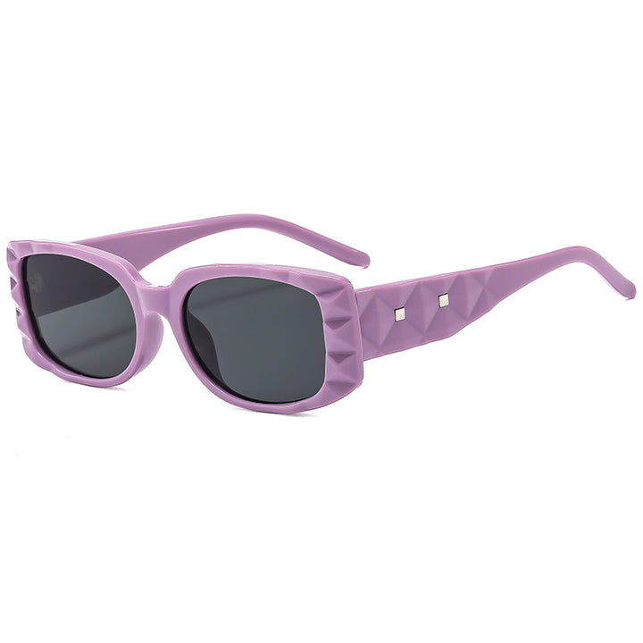 Damen Designer Sonnenbrille mit einzigartigem Rahmen und UV-Schutz Karnz