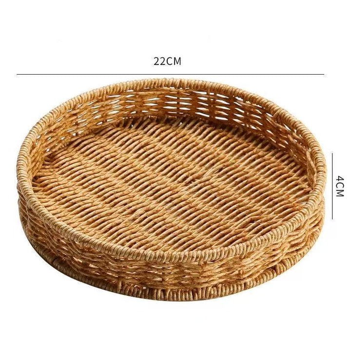 Runder Woven Storage Tray Karnz