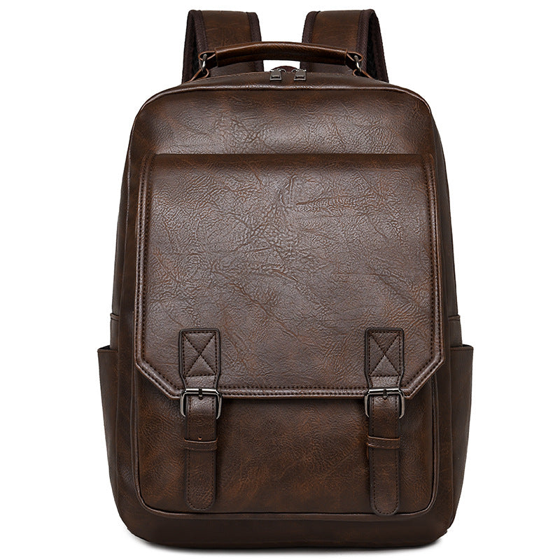 Vintage Leder Laptop Rucksack