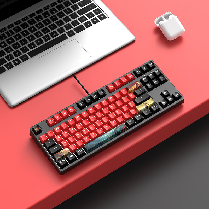 Kompatibele mechanische Gaming-Tastatur Karnz