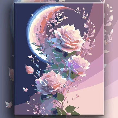 Floral Landscape Leinwandkunst Karnz