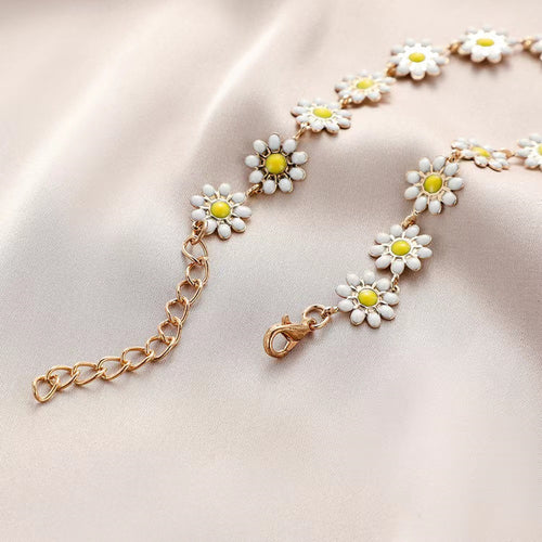 Blumen Statement Halskette Karnz
