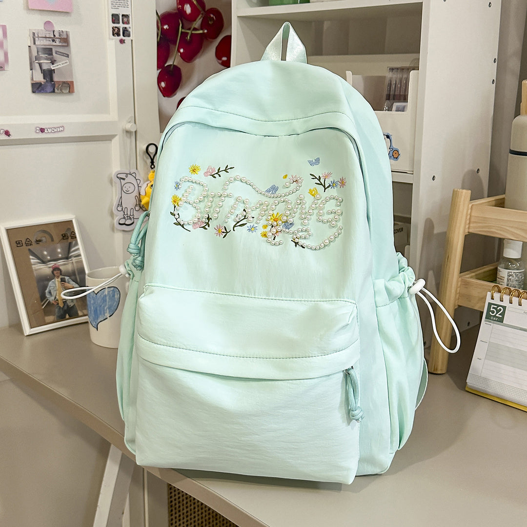 Stylische bestickte Freizeit-Rucksack Karnz 1791205296