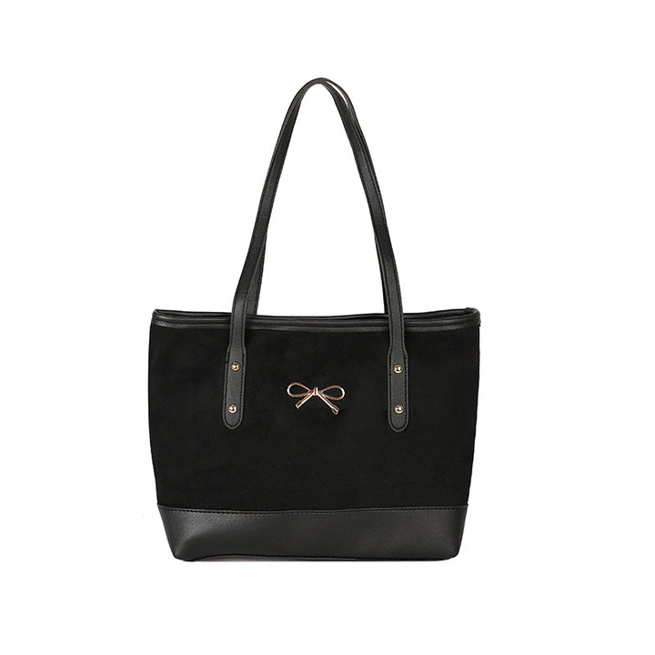 WoStylish Faux Suede Tote Bag Karnz