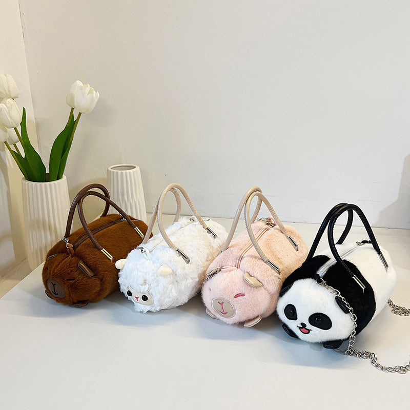 Plüsch Handtasche mit Tierischem Design Karnz