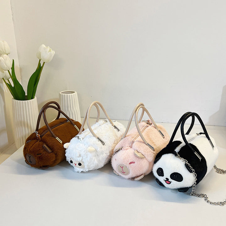 Plüsch Handtasche mit Tierischem Design Karnz