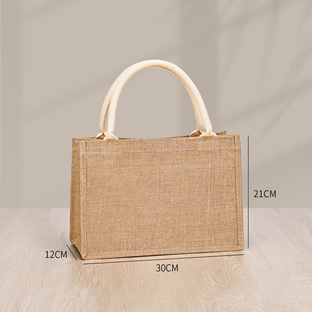Umweltfreundliche Jute-Tragetasche Karnz