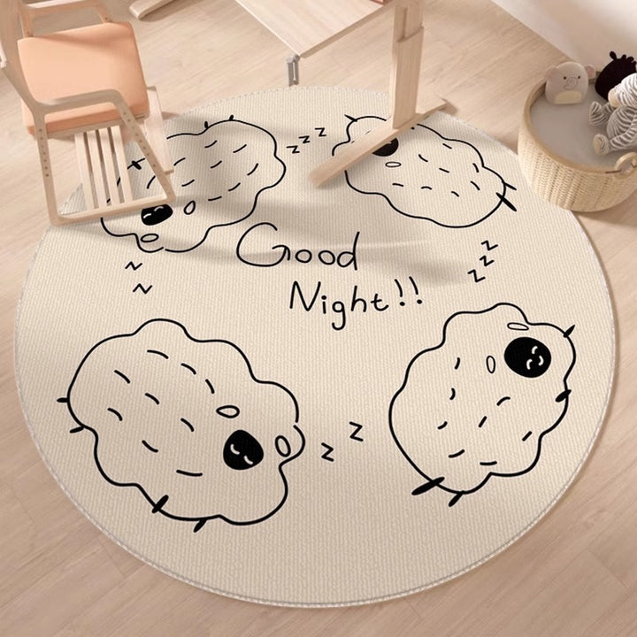 Runder Spielzimmer Teppich