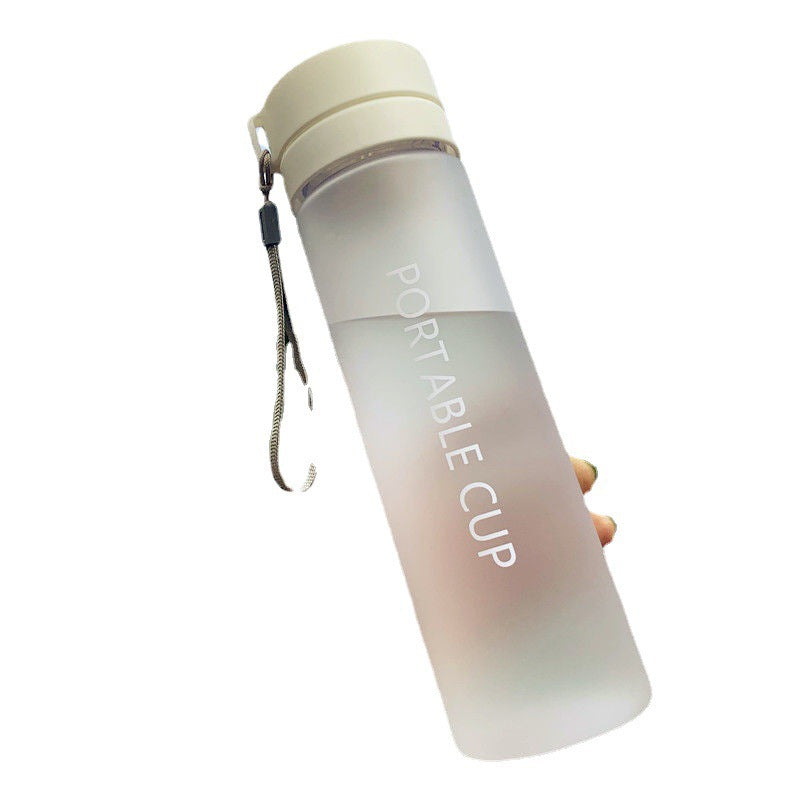 Damen tragbare Wasserflasche mit praktischem Reinigungssystem Karnz
