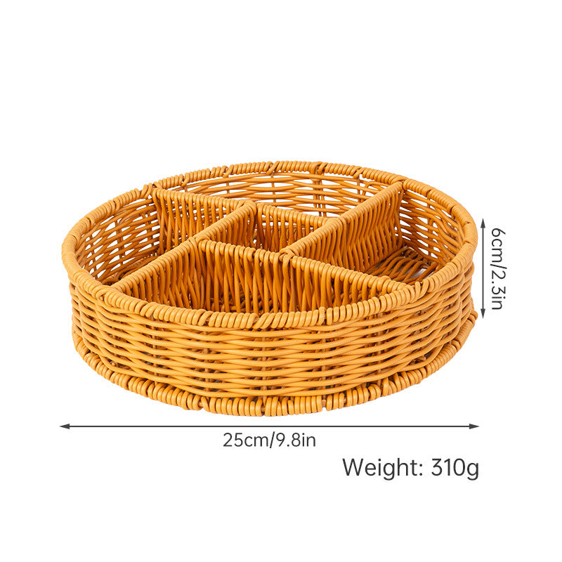 Runder Woven Storage Organizer Karnz
