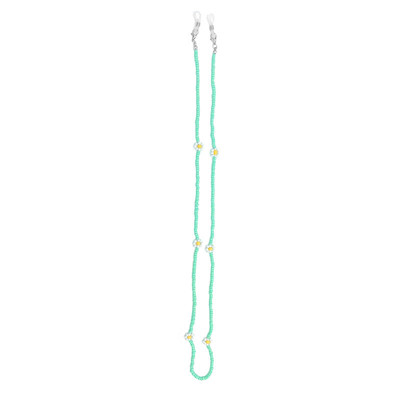Floral Beaded Eyewear Chain Karnz