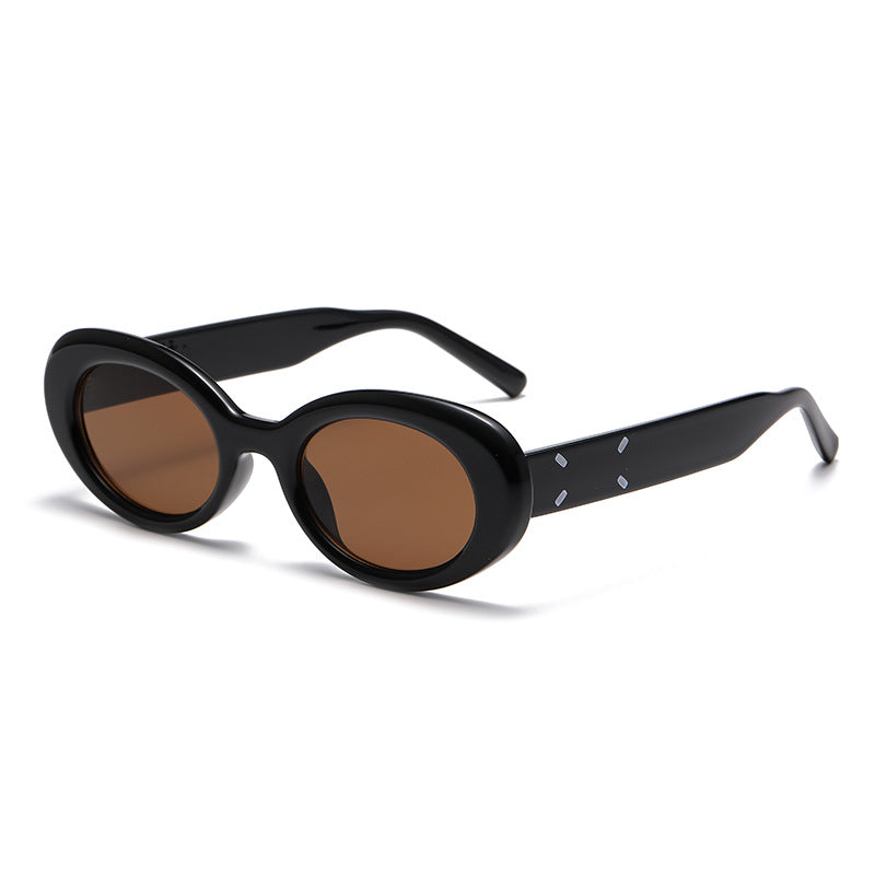 Damen modische Sonnenbrille mit hochwertigem Rahmen und UV-Schutz Karnz