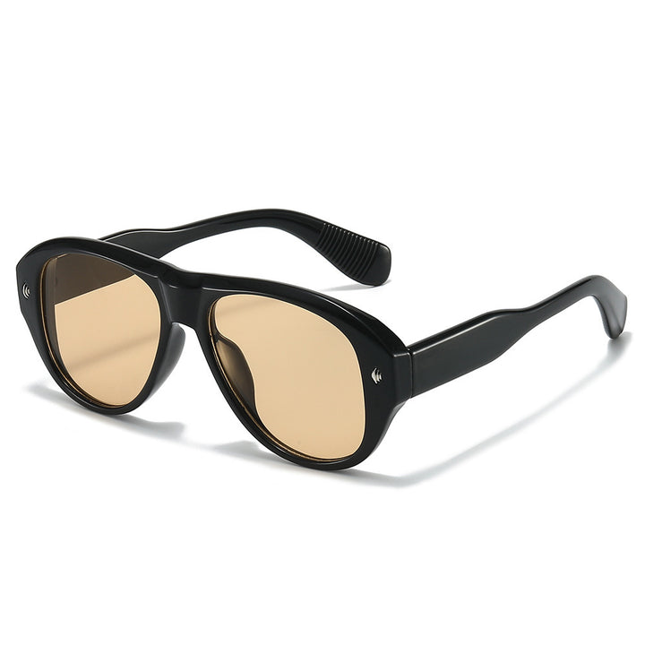 Vintage-inspirierte übergroße Cateye-Sonnenbrille Karnz