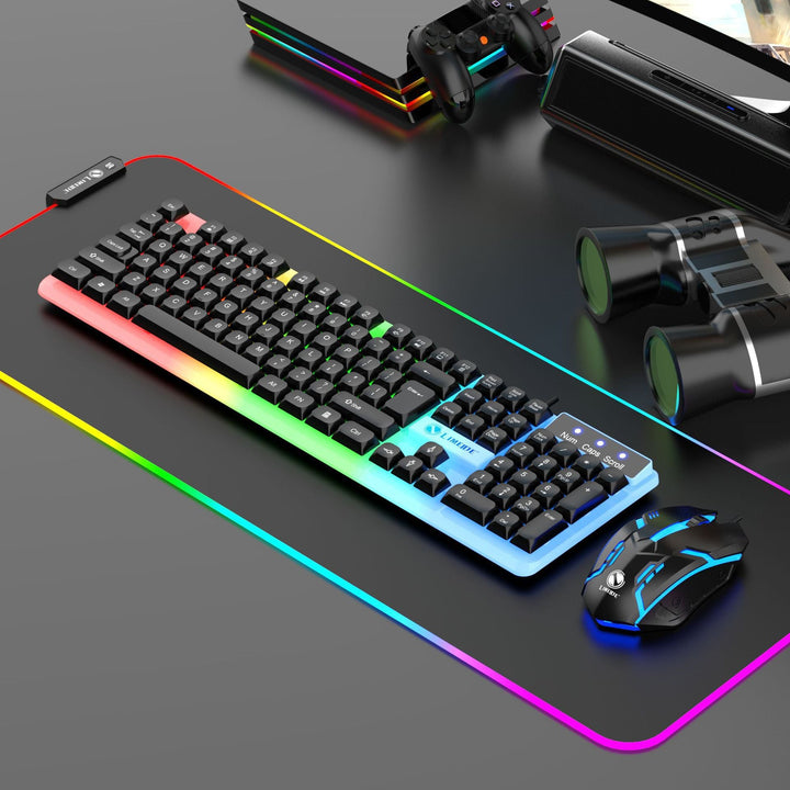 RGB Touch-Sensitive Gaming-Tastatur mit Präzisionsmaus Karnz