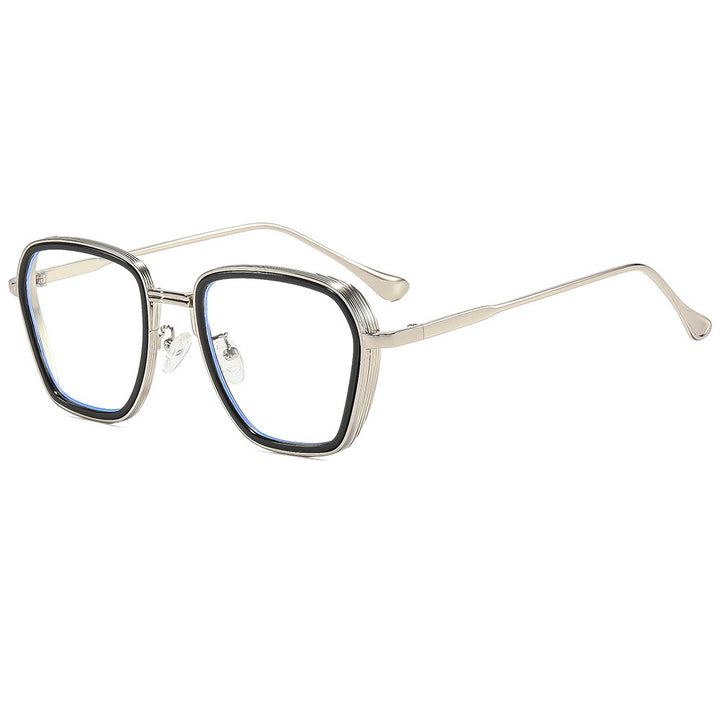 Damen Designer-Sonnenbrille im modernen quadratischen Rahmen Karnz