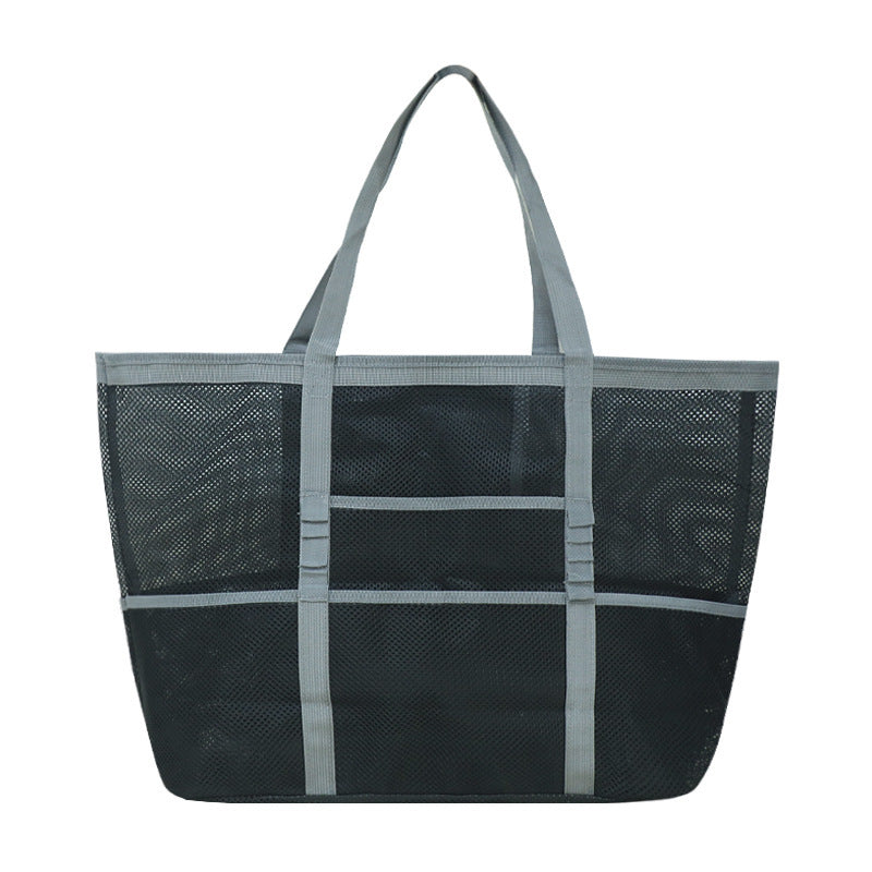 Geräumige Netz-Strandtasche Karnz