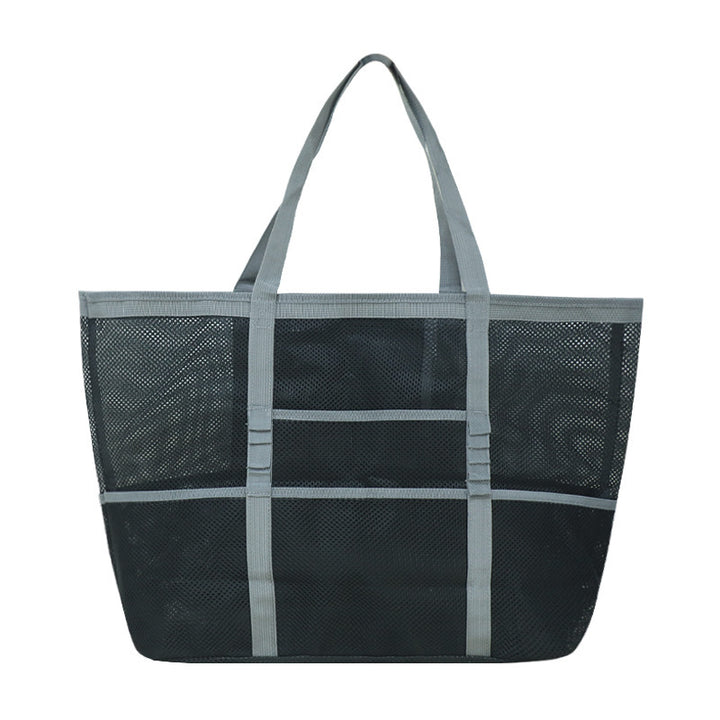 Geräumige Netz-Strandtasche Karnz