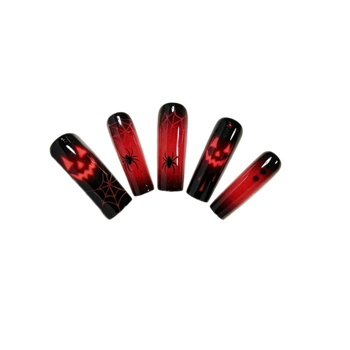 Spooky Themed Press-On Nagelkunst Karnz