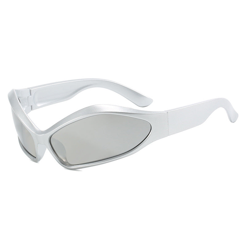 Damen Sportliche Sonnenbrille mit aerodynamischem Design Karnz