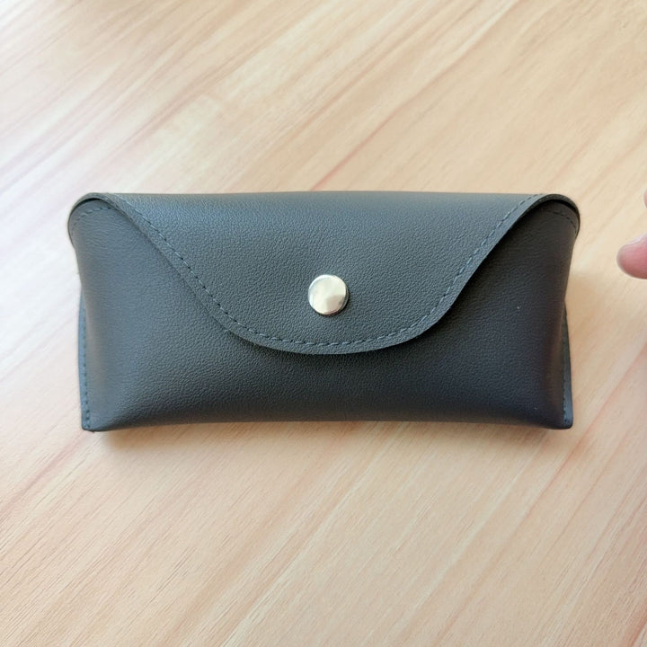 Stylische Lederbrille Etui Karnz