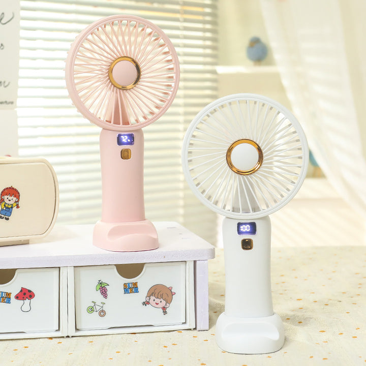 Unisex Tragbarer Mini-Luftzirkulator mit USB-Anschluss Karnz