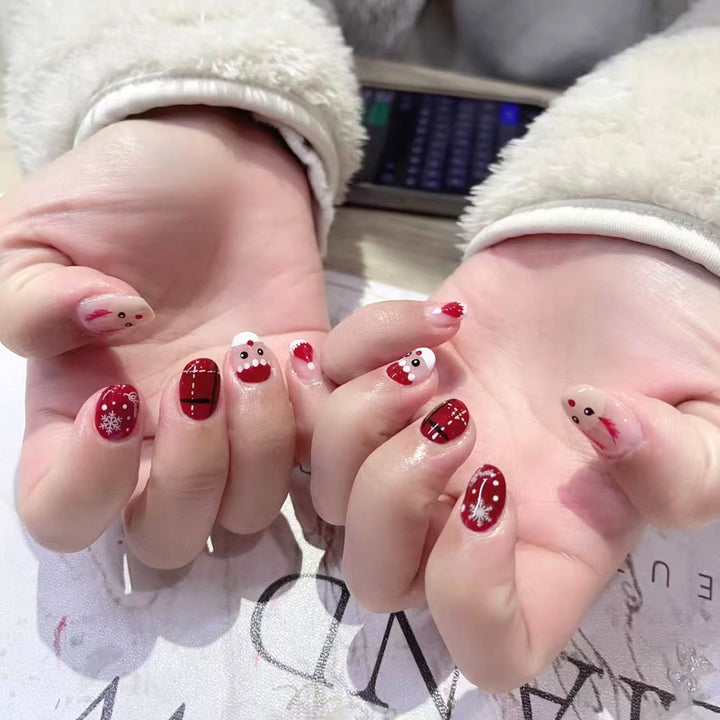 Festliches, urlaubsbezogenes Nagelkunst-Set