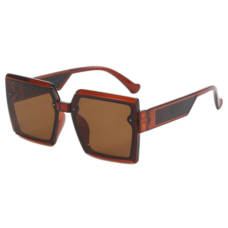 Damen quadratische modernen Sonnenbrille Karnz