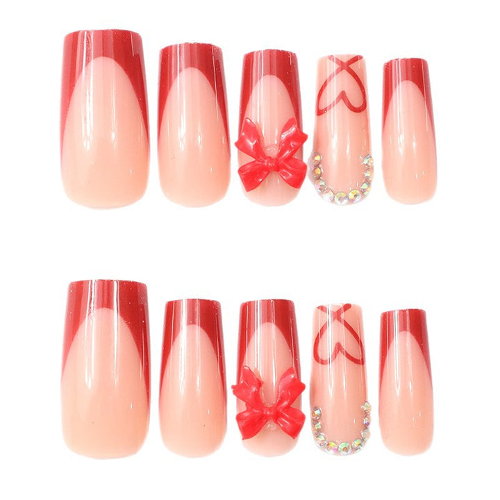 Elegante dekorative Acryl-Nagelkunstverlängerungen Karnz