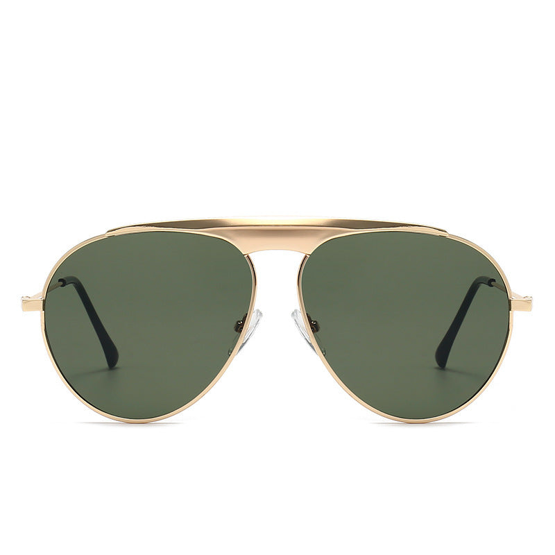 Modische Flieger-Sonnenbrille Karnz