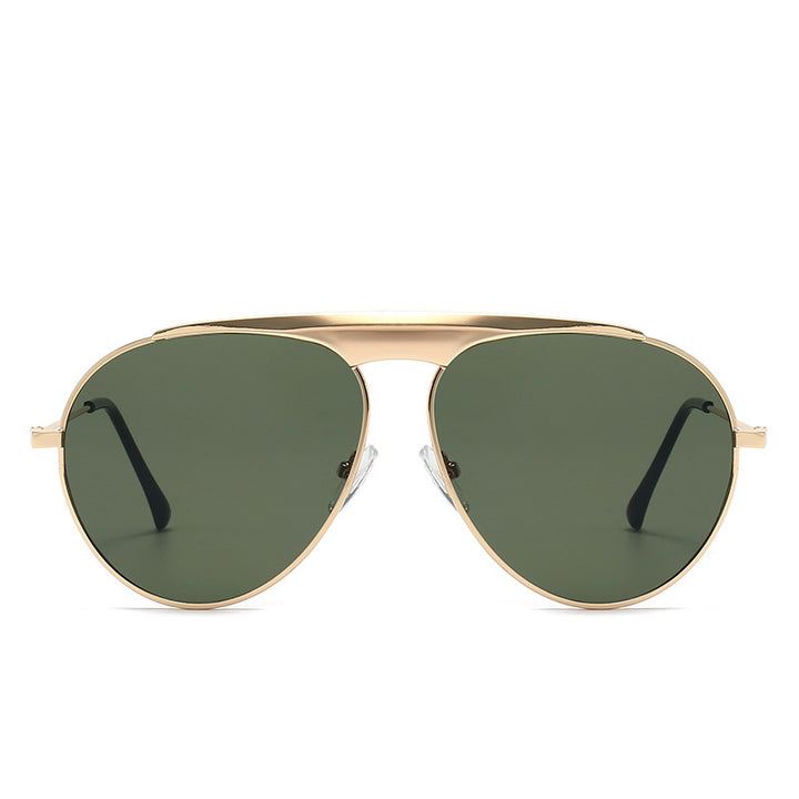 Modische Flieger-Sonnenbrille Karnz