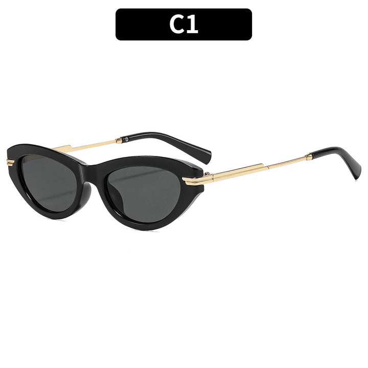 Cat-Eye-Rahmen-Sonnenbrille